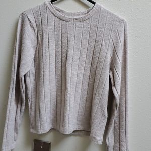 Super cute  junior striped Long-sleeved shirt